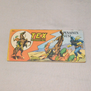 Tex liuska 04 - 1957 Punainen susi (5. vsk)